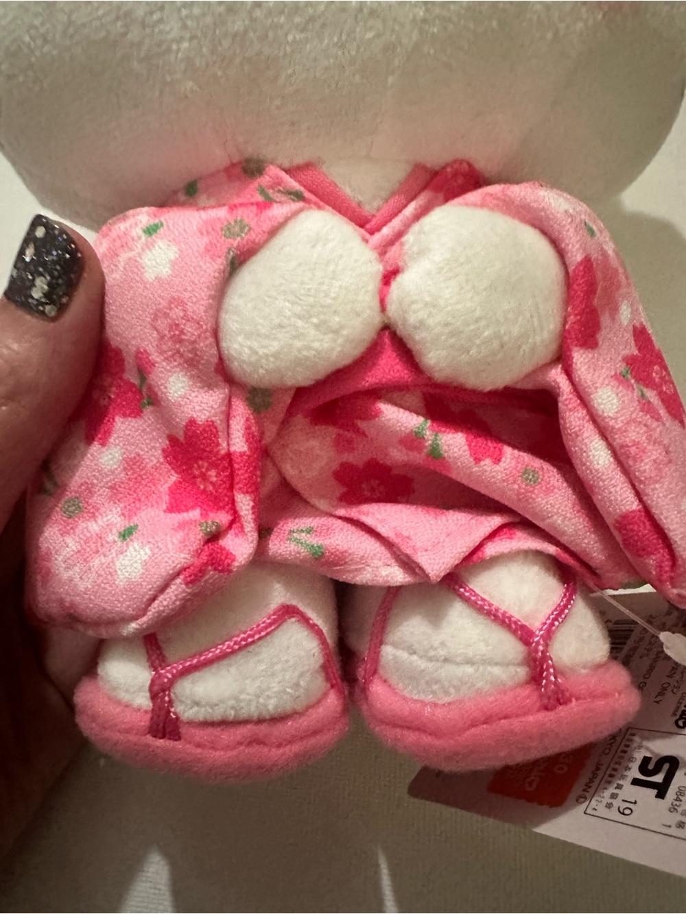 Sanrio Hello Kitty Hello Kitty Plush Toy (Sakura Kimono) From Japan NWT - Picture 7 of 13